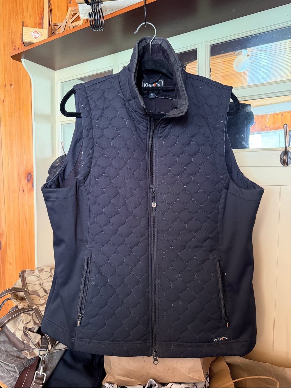 Kerrits Black Quilted Women's Riding Vest